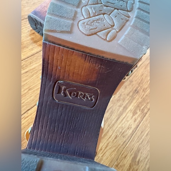 Korks Whitney Platform Strappy Sandals Women's Size 10 M Tan Brown - Picture 11 of 12